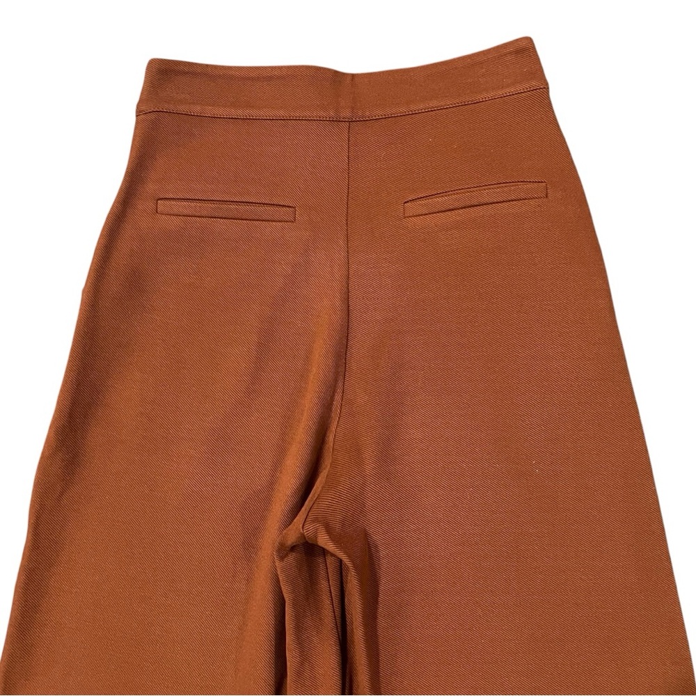 By TiMo Rust Orange Wide Leg Trousers Pants XS - Picture 4 of 8